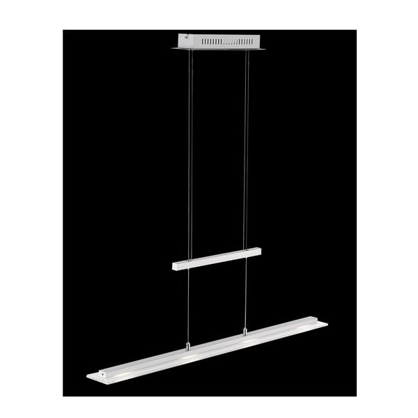 Sudraba krāsas metāla LED piekaramā lampa ar regulējamu spilgtumu Tenso – Fischer & Honsel-image-1