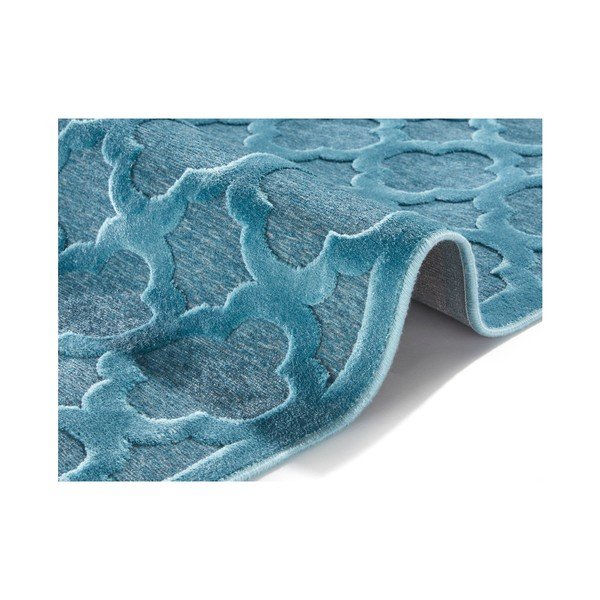 Zils viskozes paklājs Mint Rugs Bryon, 80 x 125 cm-image-2