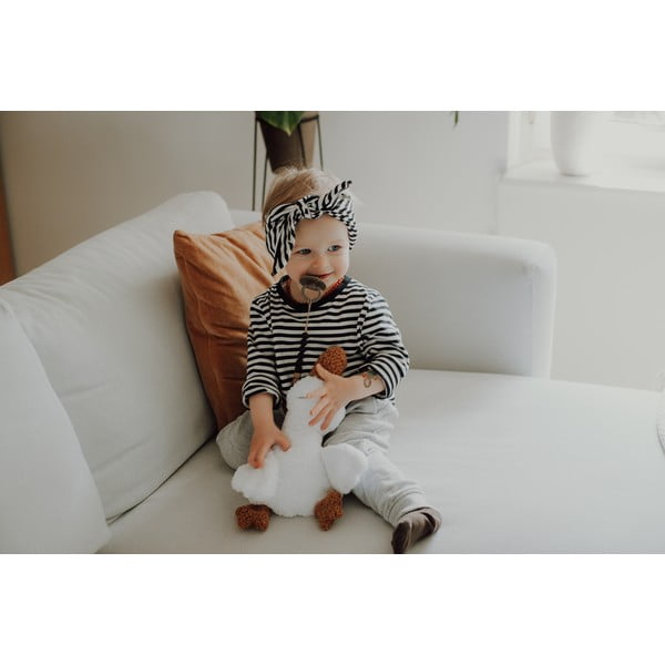 Balta miega rotaļlieta Goose – Malomi Kids-image-1