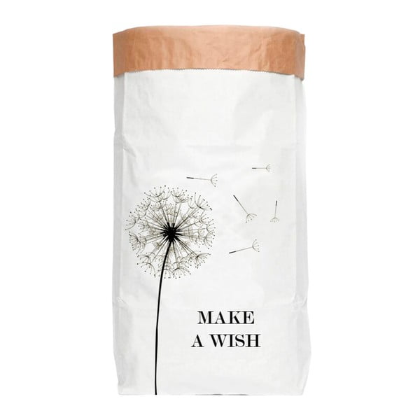 Pārstrādāta papīra uzglabāšanas maisiņš Surdic Make a Wish