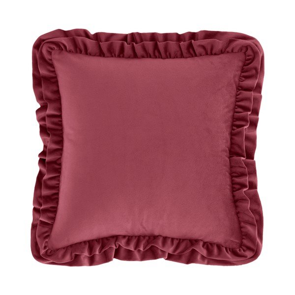 Samta dekoratīvais spilvens 43x43 cm Velvet Double Frill – Catherine Lansfield