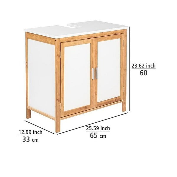 Bambusa vannas istabas skapītis Wenko Finja-image-4