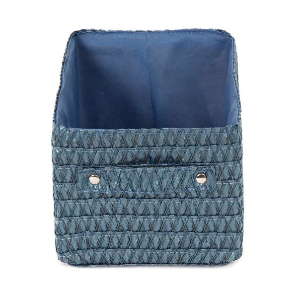 Zils uzglabāšanas grozs Compactor Lilou Basket Blue-image-1