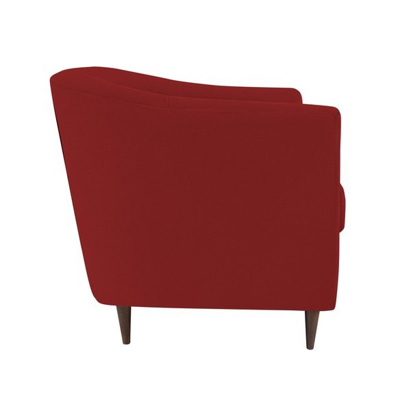 Sarkans dīvāns Kooko Home Love, 125 cm-image-4