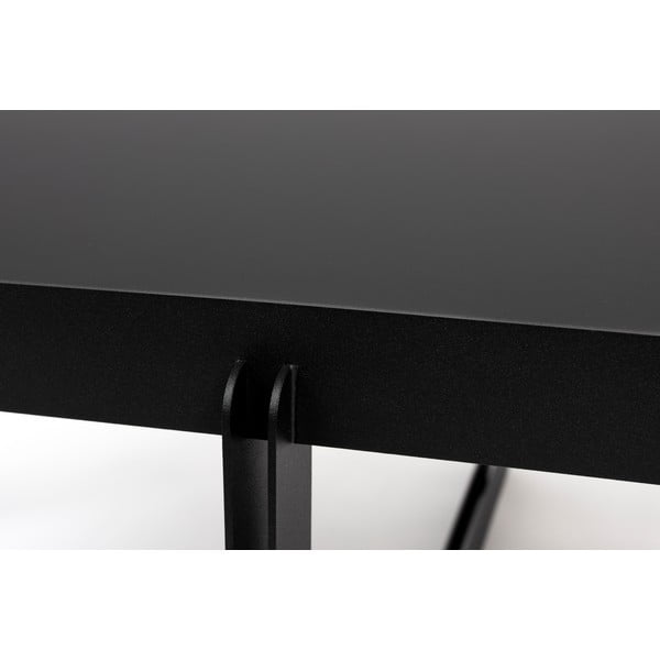 Melns žurnālgaldiņš 68x102 cm Centre – Zuiver-image-2