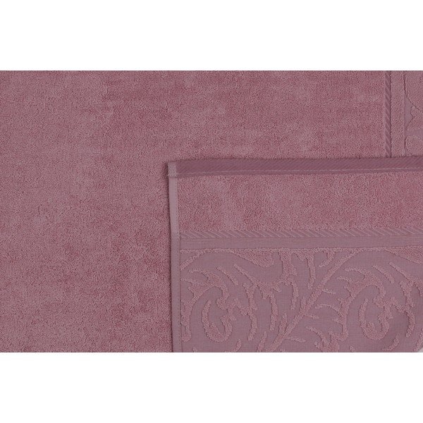 Rozā kokvilnas dvieļi (2 gab.) 90x50 cm Sultan – Mijolnir-image-1