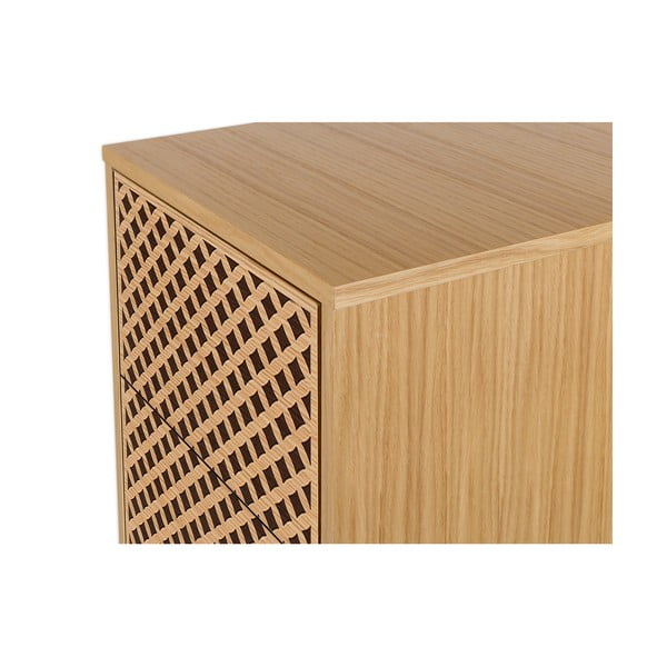 Woodman Camden Diamond kumode, ozols, 40 x 123 cm-image-4