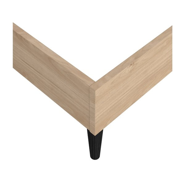 Dabīga toņa divvietīga gulta bez režģa 160x200 cm Ry – Tvilum-image-3