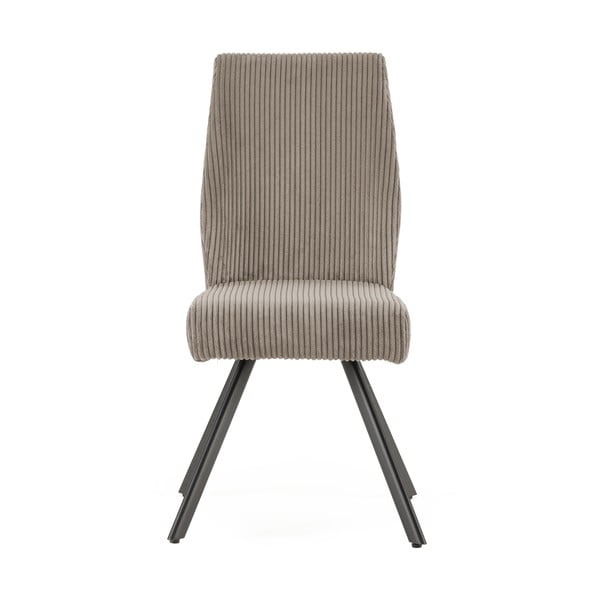 Gaiši pelēki velveta pusdienu krēsli (2 gab.) Anibal – Marckeric-image-2