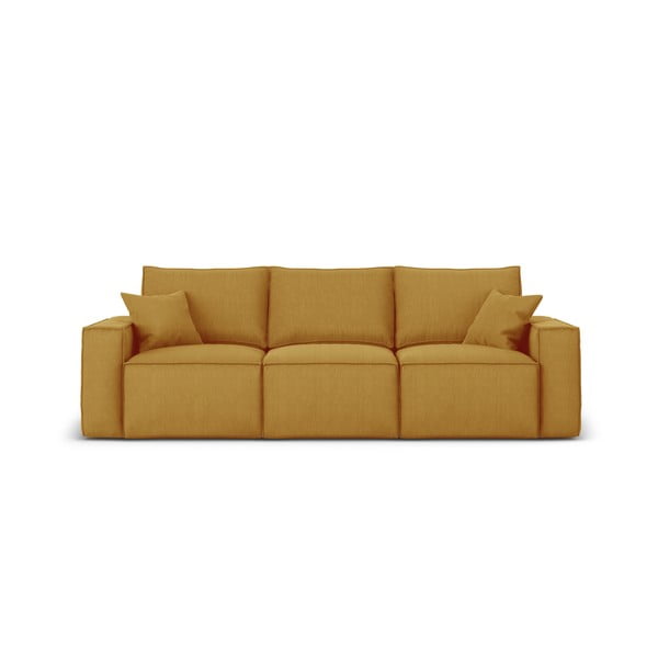 Dzeltens dīvāns Cosmopolitan Design Miami, 245 cm