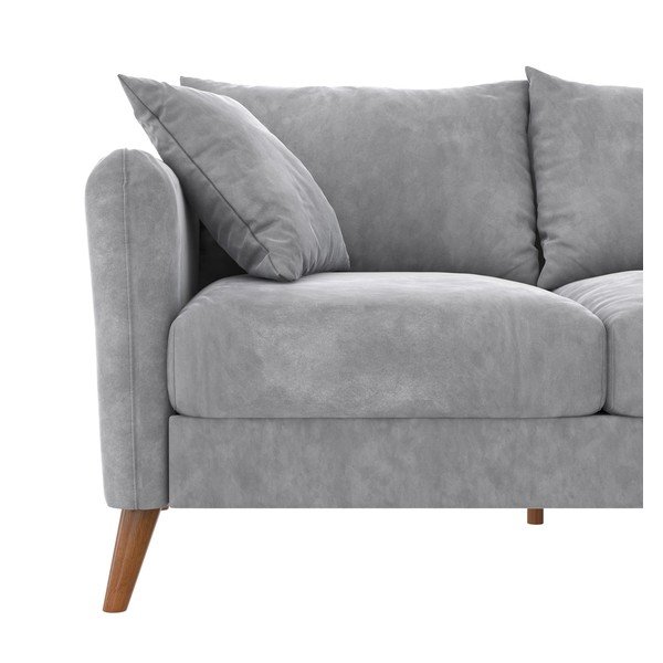 Gaiši pelēks dīvāns 147 cm Magnolia – Novogratz-image-4