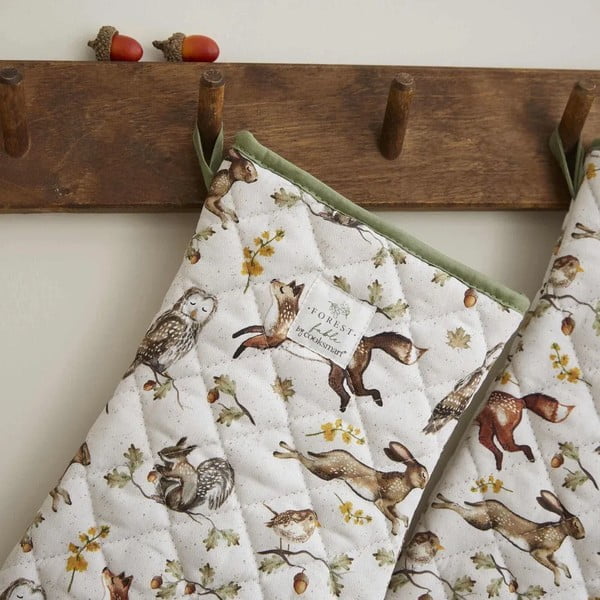 Kokvilnas virtuves cimdi (2 gab.) Forest Fable – Cooksmart ®-image-2