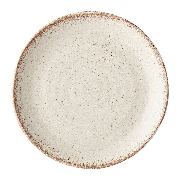 Balts keramikas šķīvis MIJ Fade, ø 24 cm