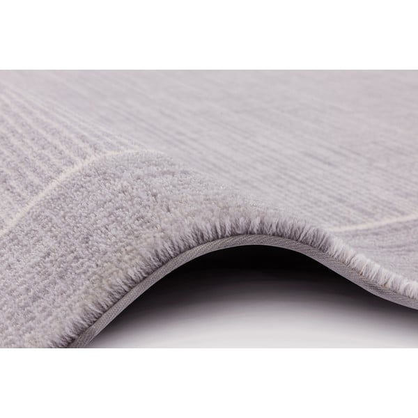 Pelēks vilnas paklājs 200x300 cm Linea – Agnella-image-2