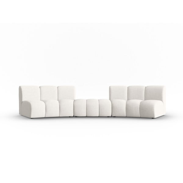 Balts dīvāns 367 cm Lupine – Micadoni Home
