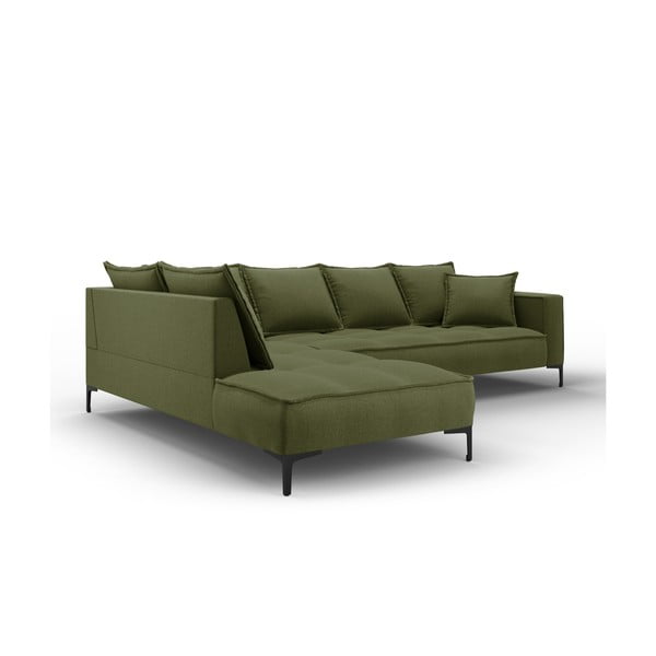 Zaļš stūra dīvāns Interieurs 86 Zelda, kreisais stūris-image-3