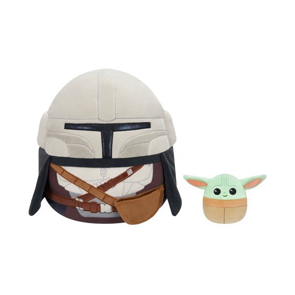 Plīša rotaļlieta Mandalorian & Grogu – SQUISHMALLOWS