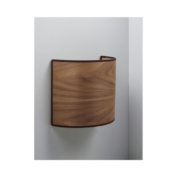 Sienas lampa no dabīgā valriekstu koka finiera Sotto Luce TSURI-image-3