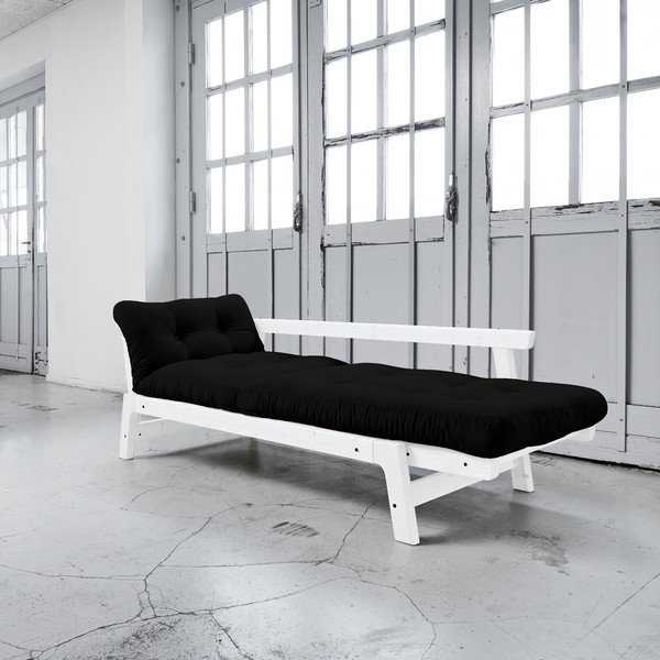 Dīvāns gulta Karup Step White/Black-image-3