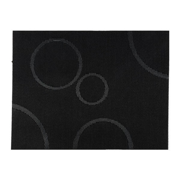 Grīdas paliktnis Black Circle, 40x30 cm