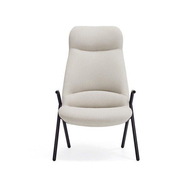 Balts krēsls Teulat Dins, augstums 114 cm-image-2