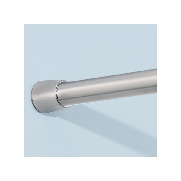 Metāla izvelkamais dušas aizkaru stienis iDesign Forma, 127–221 cm-image-2