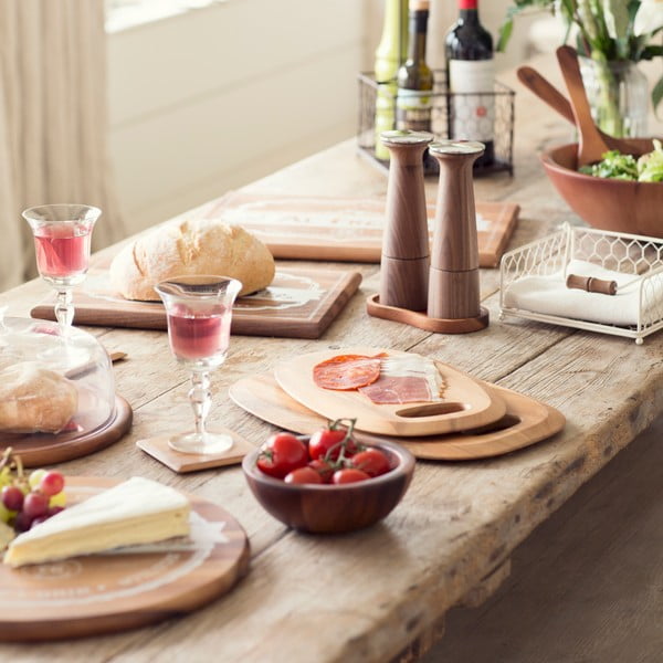 Akācijas koka griešanas dēlītis T&G Woodware Baroque, 35 x 20 cm-image-3