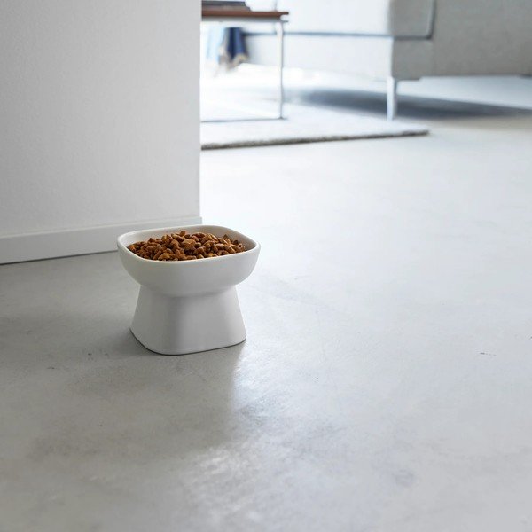 Keramikas bļodiņa mājdzīvniekiem Tower – YAMAZAKI-image-3