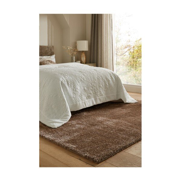Brūns paklājs no pārstrādātas šķiedras 120x170 cm Velvet – Flair Rugs-image-2