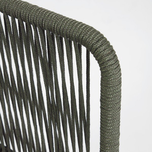 Zaļš dārza dīvāns ar tērauda konstrukciju Kave Home Nadin-image-4