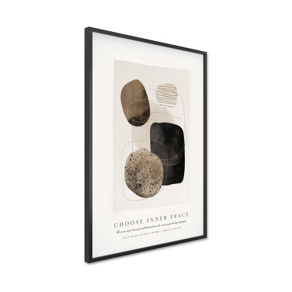 Drukāta glezna ar rāmi 60x90 cm Inner Peace – Styler-image-4