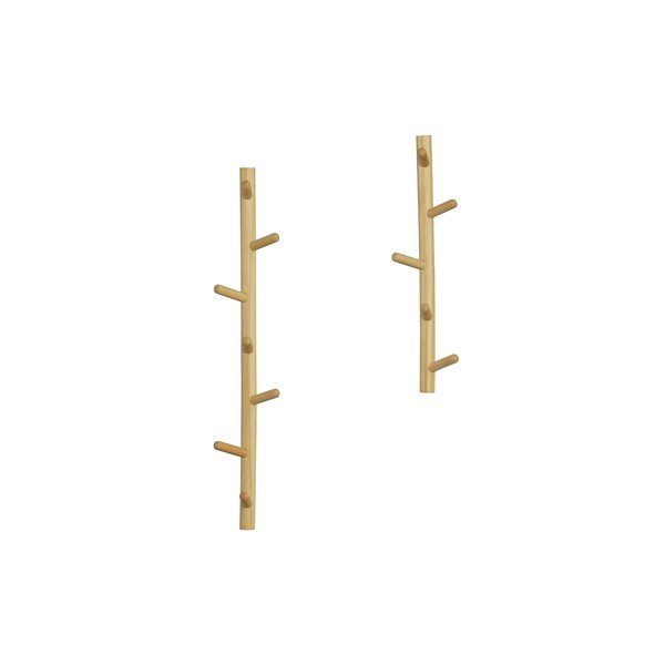 Dabīga toņa priedes masīvkoka sienas pakaramais Marrit – WOOOD-image-4