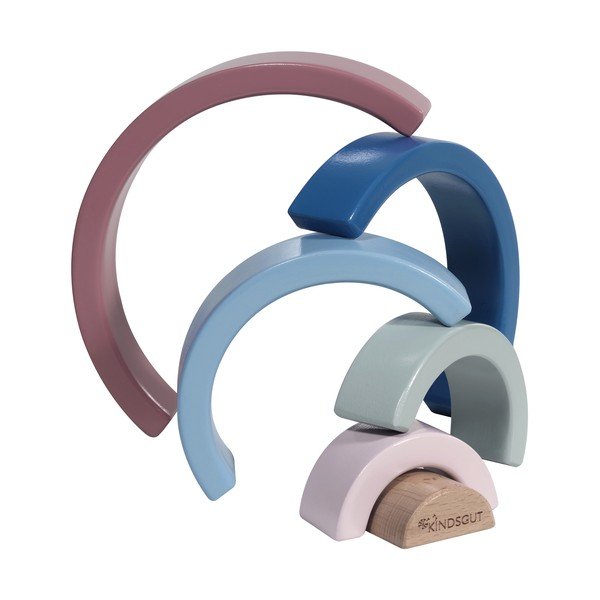 Koka saliekamā rotaļlieta Kindsgut Rainbow-image-4