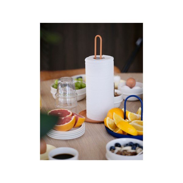 Oranžs metāla papīra dvieļu turētājs ø 14,5 cm Singles – Zone-image-3