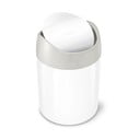 Nerūsējošā tērauda atkritumu tvertne 1,5 l Mini – simplehuman