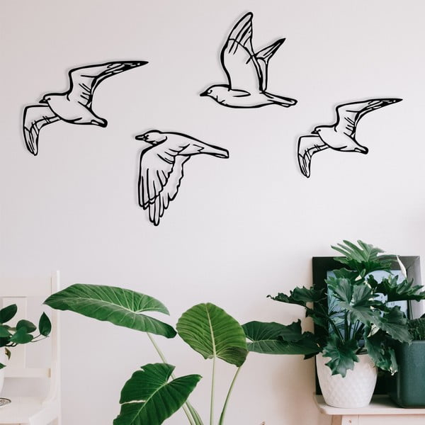 Metāla sienas dekori (4 gab.) 100x24 cm Zevahir – Wallity-image-3