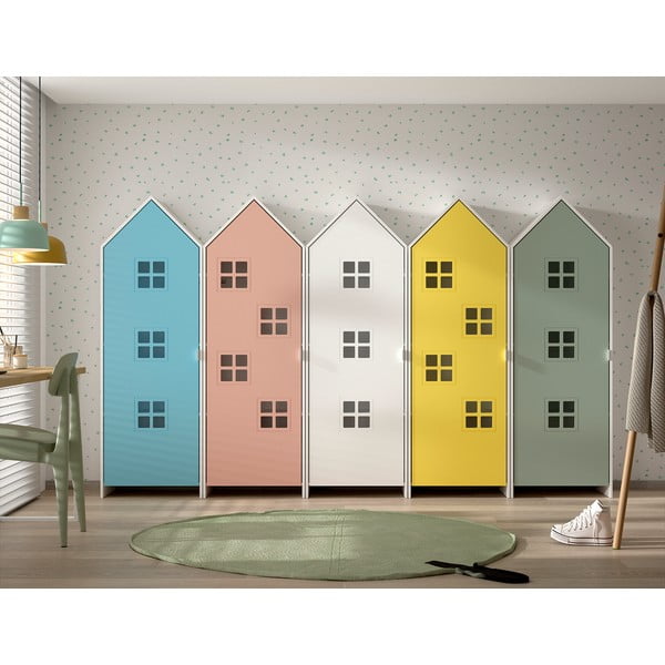 Bērnu drēbju skapis 228x171,5 cm CASAMI BRUGES – Vipack-image-3