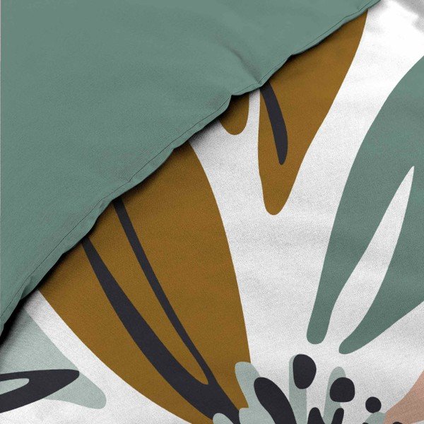 Balta divguļamā kokvilnas gultas veļa 240x220 cm Octavia – douceur d'intérieur-image-3