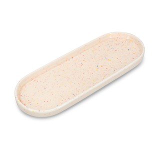 Servēšanas porcelāna paplāte 10x28,5 cm Fika – ONA