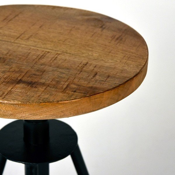 Bāra taburete no mango koka LABEL51 Solid-image-4