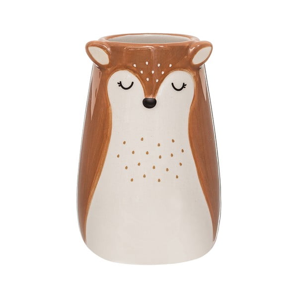 Brūna dolomīta vāze (augstums 10 cm) Deer – Sass & Belle