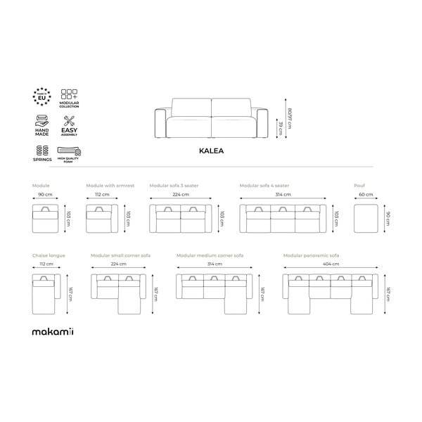 Rozā modulārais kāju soliņš Kalea – Makamii-image-4