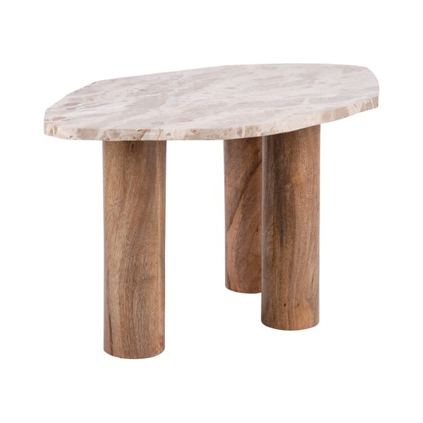 Sānu galdiņš ar marmora imitācijas galda virsmu 50x75 cm Organic   – Leitmotiv-image-4