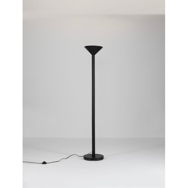 Matēti melna metāla stāvlampa (augstums 165 cm) Tazu – Nova Luce-image-3