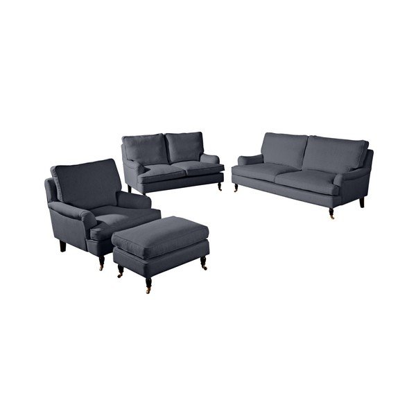 Antracīta pelēks krēsls Max Winzer Passion-image-1