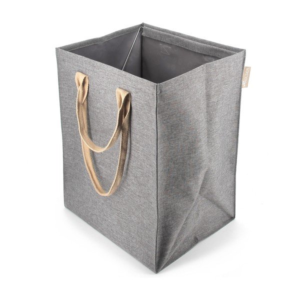 Pelēks tekstila veļas grozs 53 l Laundry Hub Tweed – Rolser