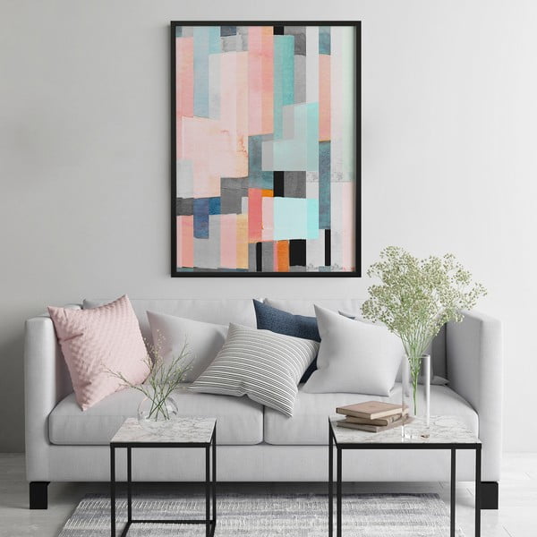 Glezna 50x70 cm Abstract Panels – DecoKing-image-1