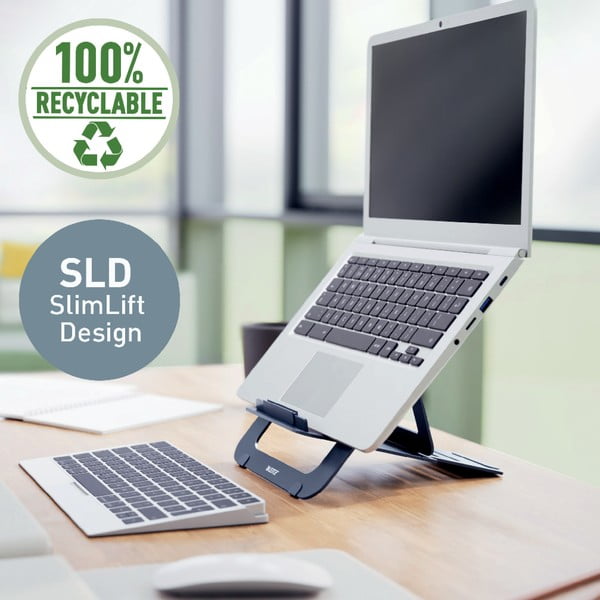 Regulējams klēpjdatora statīvs Ergo – Leitz-image-1