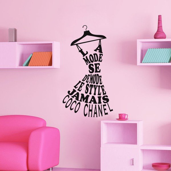 Ambiance Coco Chanel citāts uzlīme