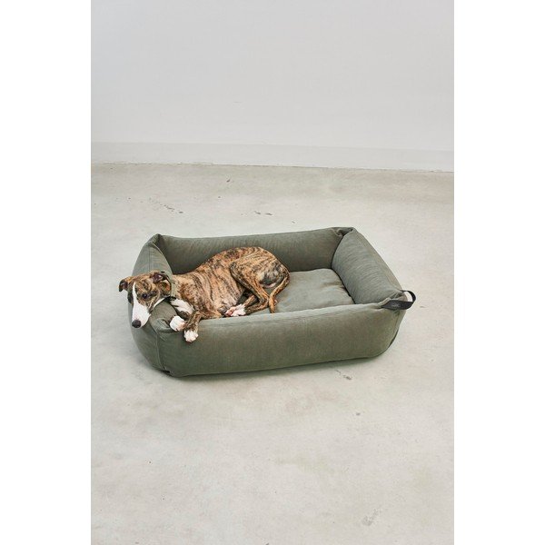 Salvijas zaļa mājdzīvnieku gulta suņiem 110x87 cm Comodo Sage M/L – MiaCara-image-2